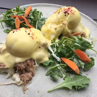 Pulled Pork Benedict