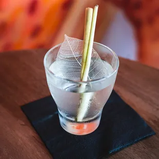 Lemongrass infused Tigerlily Martini
