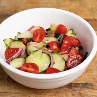 a bowl of vegetables