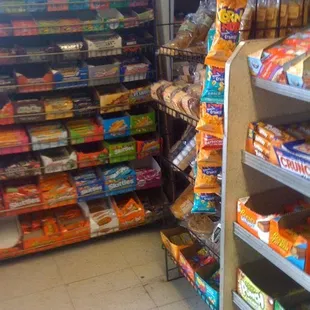 a view of a grocery store