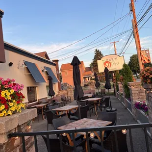 a view of a restaurant