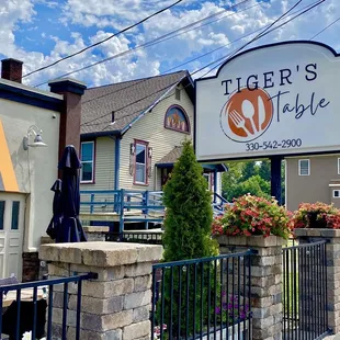 Exterior of restaurant