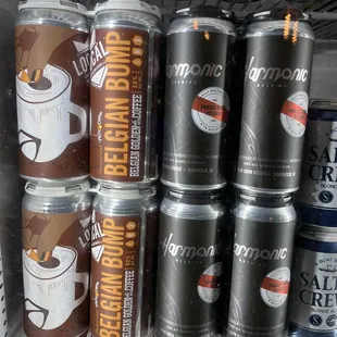 Canned beer