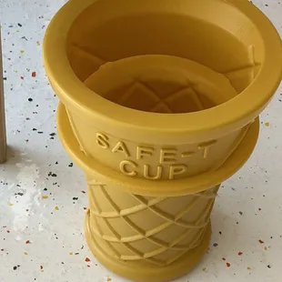 Trash can? Plant pot? You decide.