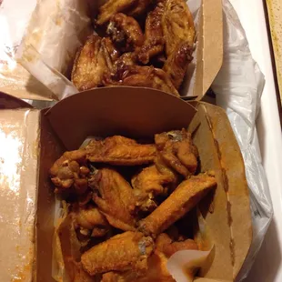 Wings were great, I don't like mine swimming and this is how they came. I'm sure they would accommodate though