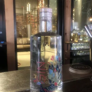 Beautiful bottle of Gin is $31 to take home!