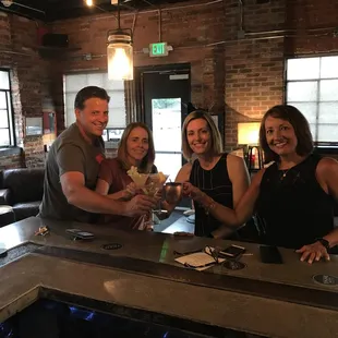 Old Friends enjoying the tasting room!