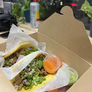 Carne asada tacos