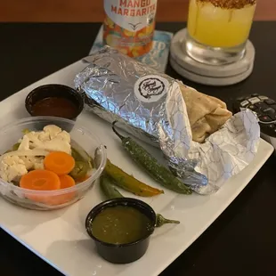 Cali burrito at home