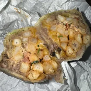 Carne Asada California Burrito