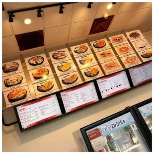 menus and prices