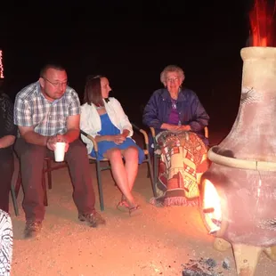 Guest relaxing after a wedding at TishreeD (Tis-reed) Lodge.