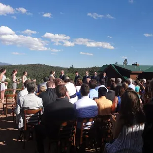 Wedding at TishreeD (Tis-reed) Lodge.