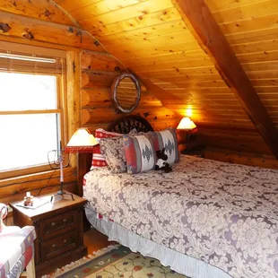 Upstairs Room at The Cabin