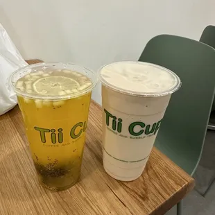 2/2024 - passion fruit and jasmine milk tea