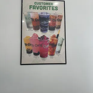 Popular drinks
