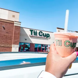 Storefront and Drink