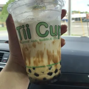 Brown sugar boba milk