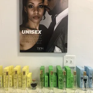 Tijon's line of Unisex/Gender Fluid fragrances.