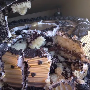 Is this German Chocolate cake? Obviously they don't know what chocolate cake looks like.