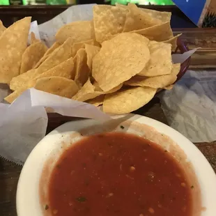 Chips &amp; salsa.