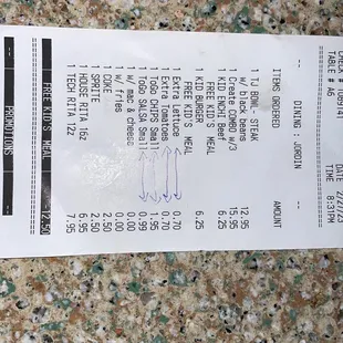 Receipt
