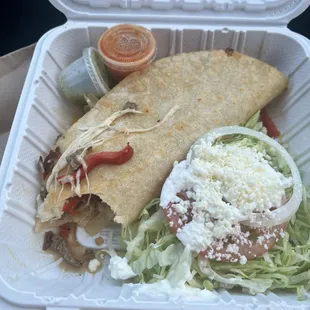 Carne Quesadilla