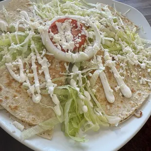 Chicken quesadillas- meh