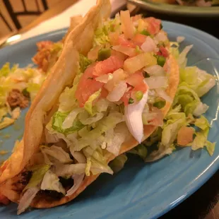 These tacos are huge, fresh and amazing. Hope they open a place in Sacramento.