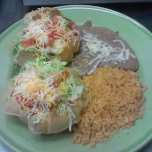 Beef Puffy Taco