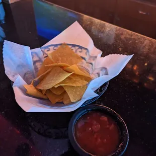 Free chips and salsa