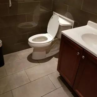 Clean bathroom