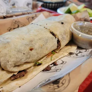 Carne Asada Burrito
