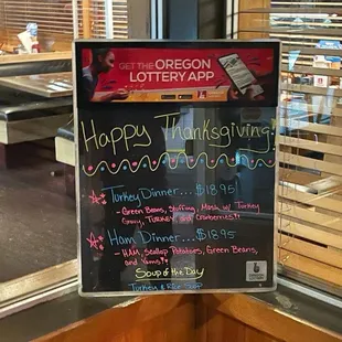 Thanksgiving specials