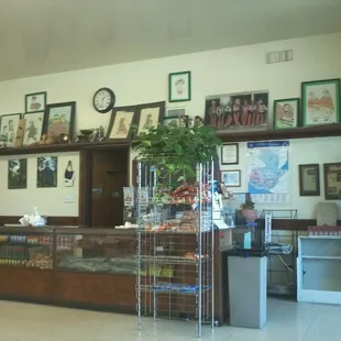 Inside the shop. :)