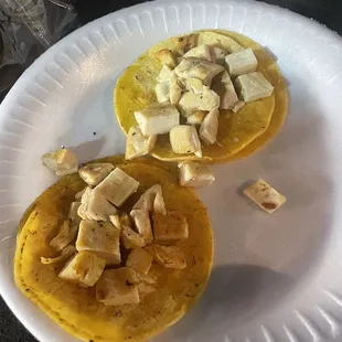 Chicken tacos