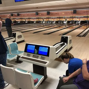 Something like 44 lanes lining the right wall (3/26/2018)