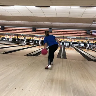 Super glossy lanes, clean area, such a fun afternoon! (3/26/2018)