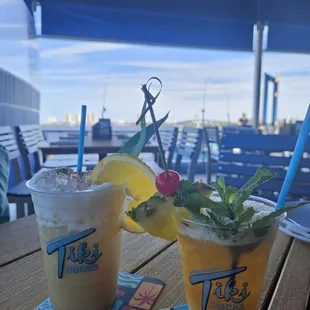 Mai tai and painkiller