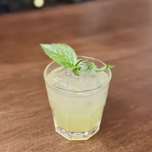 Thai Basil Gimlet