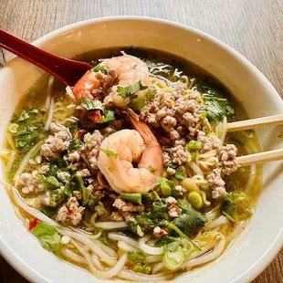 Bammee Noodle soup