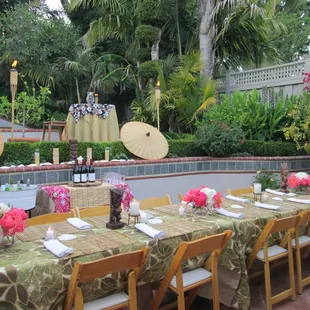 Tropical Tiki Dinner Party