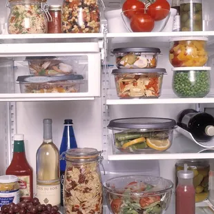 Personal Chef Service Fridge Stocked with Healthy Meals