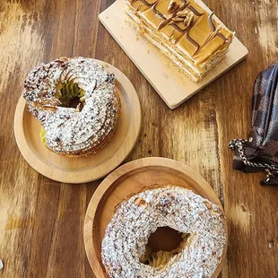 #2 - Paris Brest Pistachio &amp; #1 - Paris Brest Java - Up Close &amp; Personal