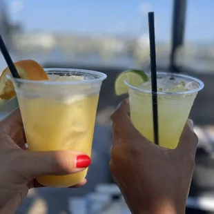 Bayside Tiki and Spicy Margarita