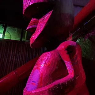 Tiki decor is amazing, drinks and atmosphere disappointing.
