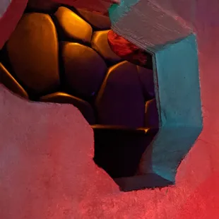 the interior of a brightly lit lounge