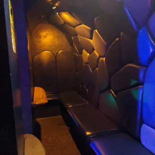 the interior of the lounge