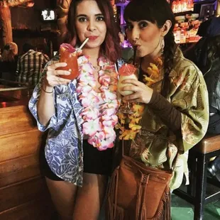 Cocktails at Tiki No