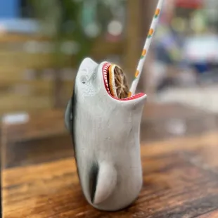 Cool shark glass